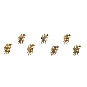 Hanuman Flying Gold Pendant (6 Pack)