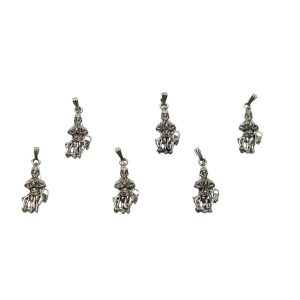 Hanuman Standing Silver Pendant (6 Pack)